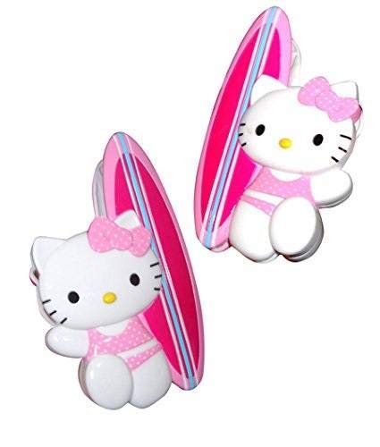 O2COOL Beach Towel Clips Set of 2 - Secure Lounge Chair Clamps for Pool, Patio & Chaise - Fun & Cute Design - Perfect for Cruise Ships, Vacations, Picnics & Home Use - Keep Towels in Place at Beach, Poolside & Outdoor Relaxation