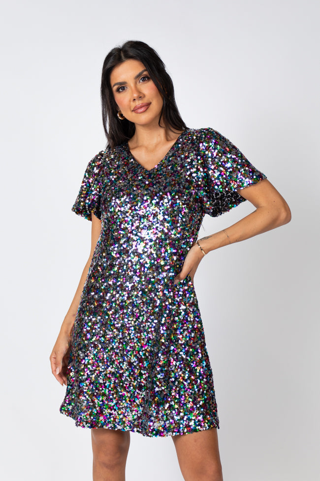Sparkly Sequin Mini Dress for Women - Party, Club & Night Out Outfits | Final Sale