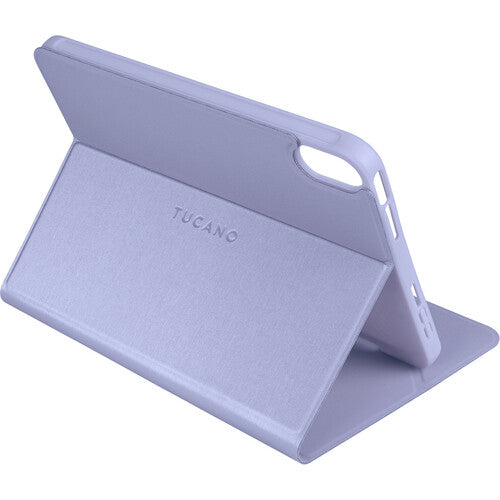 Metal Folio Case for iPad Mini 6th Generation - Slim Protective Cover with Auto Sleep/Wake - Silver | Perfect for Work, Travel & Everyday Use