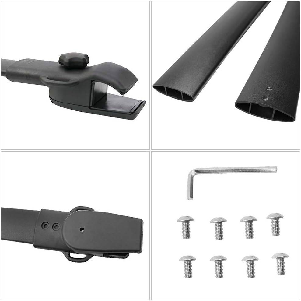 2011-2020 Toyota Sienna Aluminum Roof Rack Cross Bars - Heavy Duty Black Cargo Carrier for SUV Minivan - Perfect for Road Trips, Camping & Outdoor Adventures