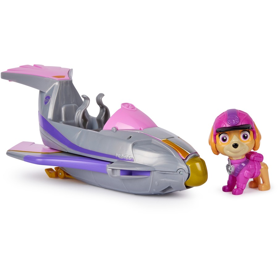 PAW PATROL Jungle Pups Skye's Falcon Vehicle Toy - Adventure Playset for Kids, Boys & Girls - Perfect for Pretend Play & Action Figure Adventures