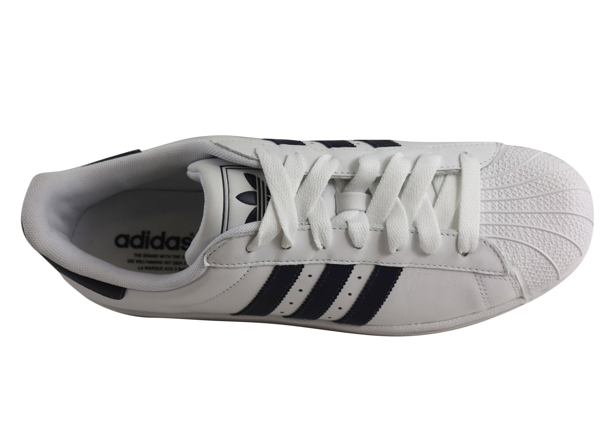 Adidas Originals Superstar 2 Men's Sneakers - Classic White Lace-Up Shoes for Casual Wear, Street Style & Everyday Comfort