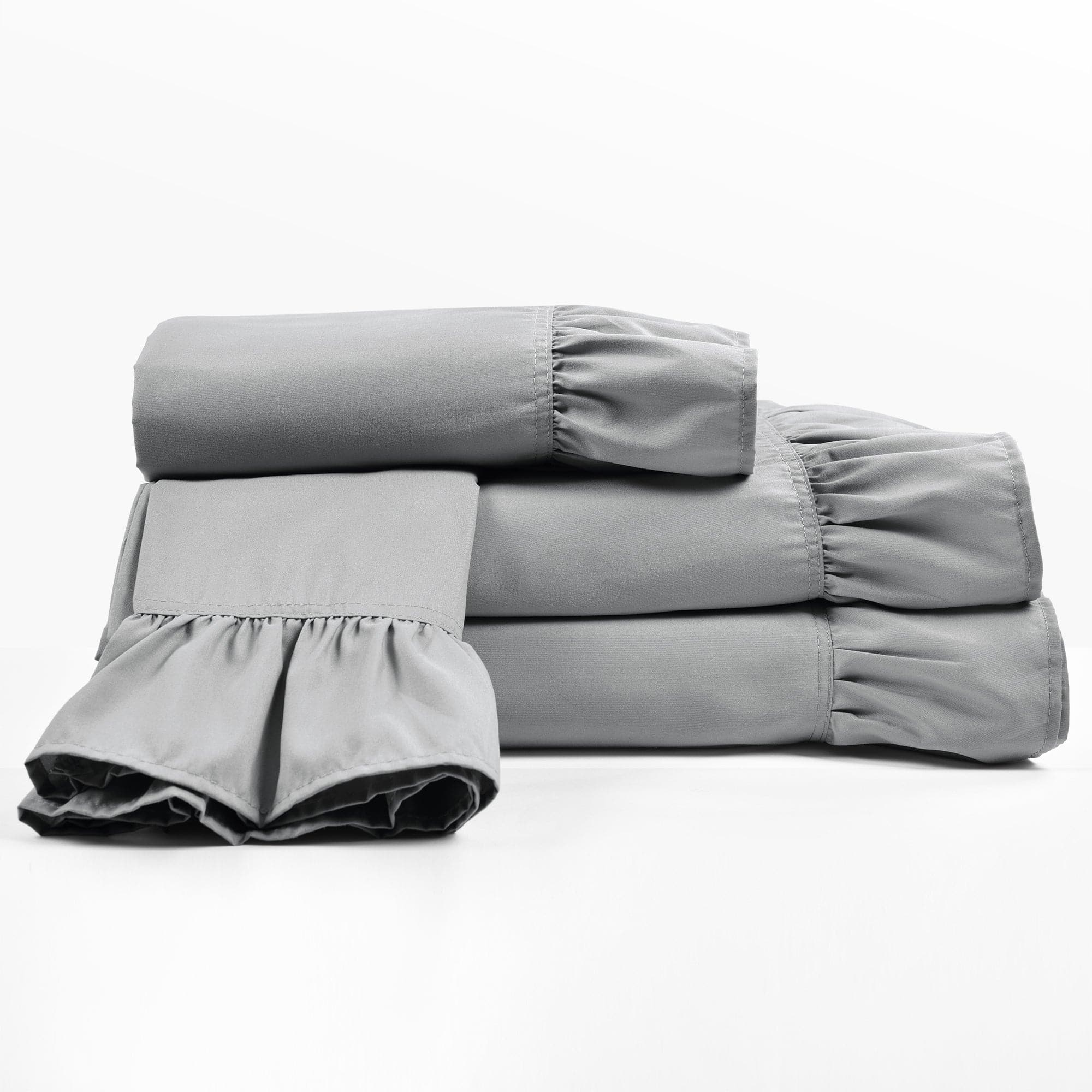 Reyna Ruffle Sheet Set - Soft & Breathable Bedding for Girls & Teens - Perfect for Kids' Rooms, Dorm Decor, and Cozy Bedroom Makeovers