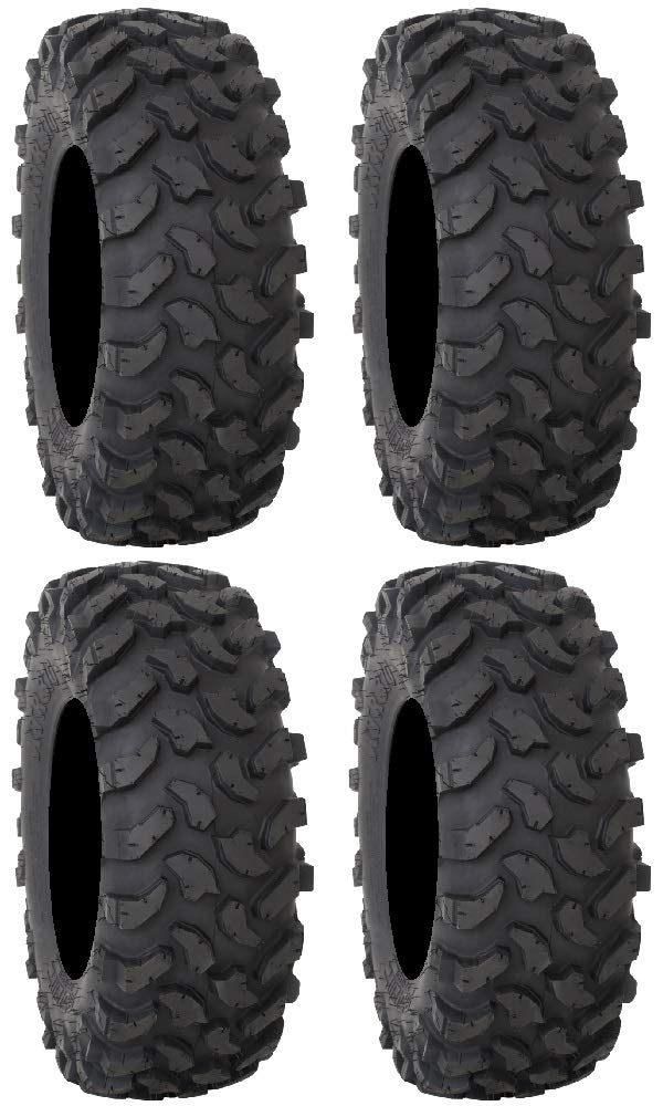 System 3 XTR370 8-Ply Radial ATV Tires - Set of 4 (28x10-14) for Off-Road Trails, Mud Riding & All-Terrain Adventures