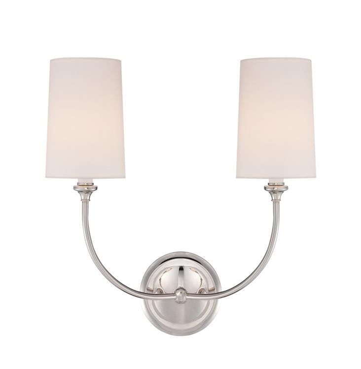 Jenna Wall Sconce - Modern LED Wall Light Fixture for Bedroom, Living Room & Hallway - Dimmable Indoor Lighting with Adjustable Arms