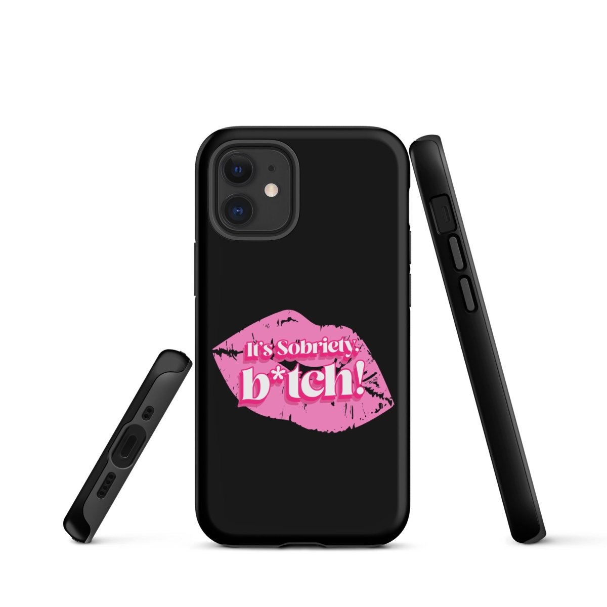 Premium Sobriety Sass Tough Case for iPhone® - Durable & Stylish Protective Cover - Perfect for Daily Use, Travel, and Sobriety Support