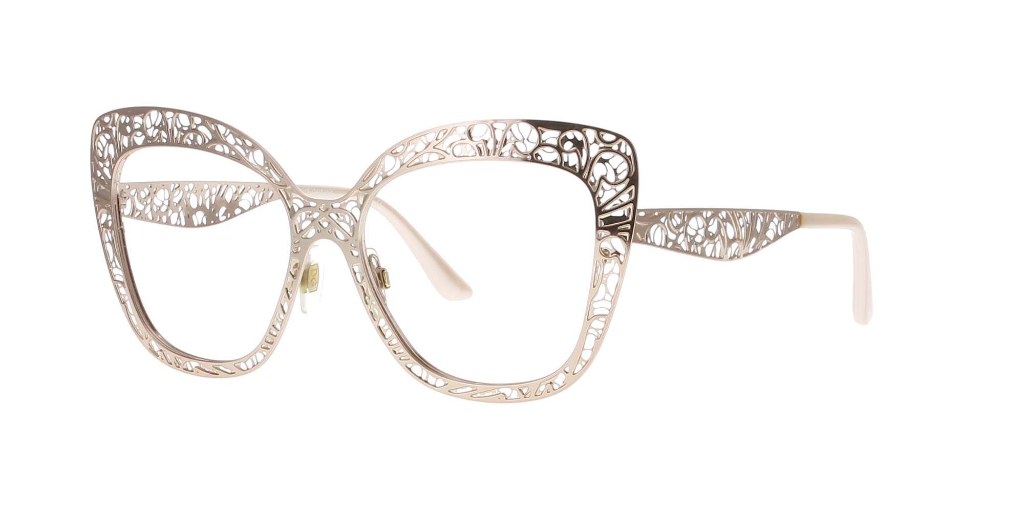 Dolce & Gabbana Rose Gold Sunglasses for Women - Luxury Designer Shades for Beach, Driving & Outdoor Fashion