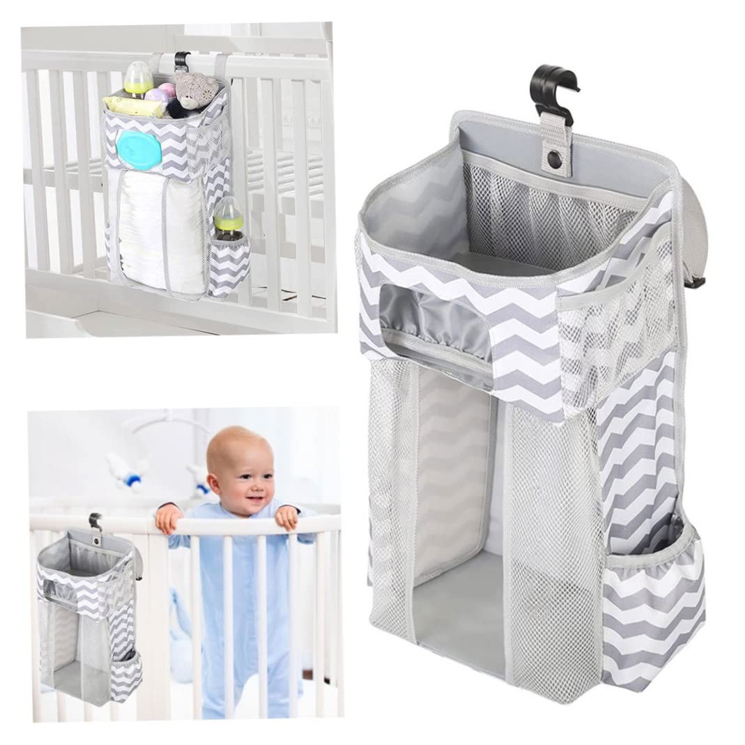 **GCROET Universal Baby Changing Table for Nursery - Large Capacity Diaper Organizer with Hanging Bag, Perfect for Diaper Changes & Baby Care Essentials Storage**    *(Ideal for Home, Daycare, or Travel - Keeps Baby Essentials Neat & Accessible!)*