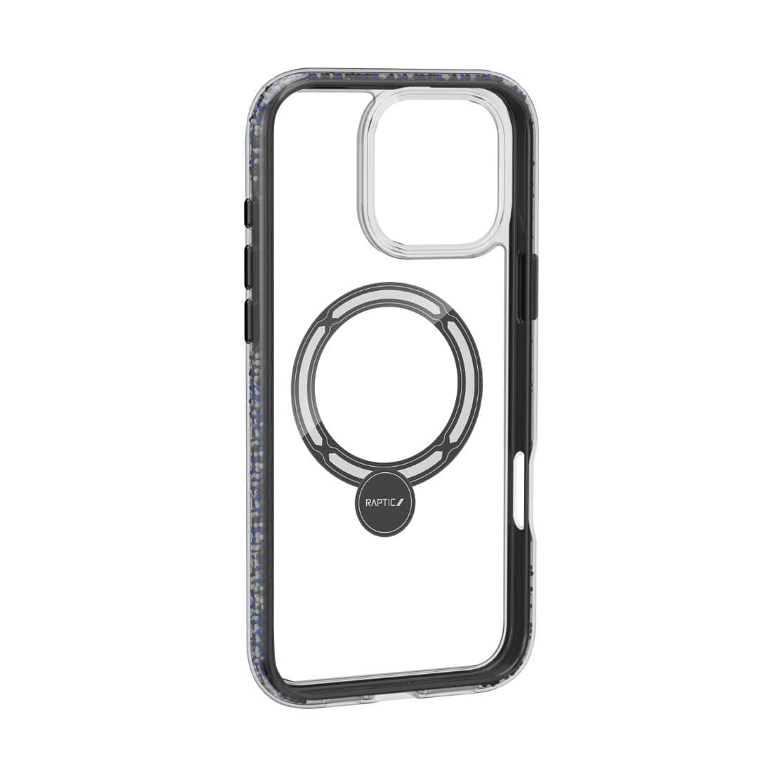 Raptic AirJoy Beads with 360° Rotating Kickstand for iPhone 16 Pro - Perfect for Watching Videos, Video Calls, and Hands-Free Viewing