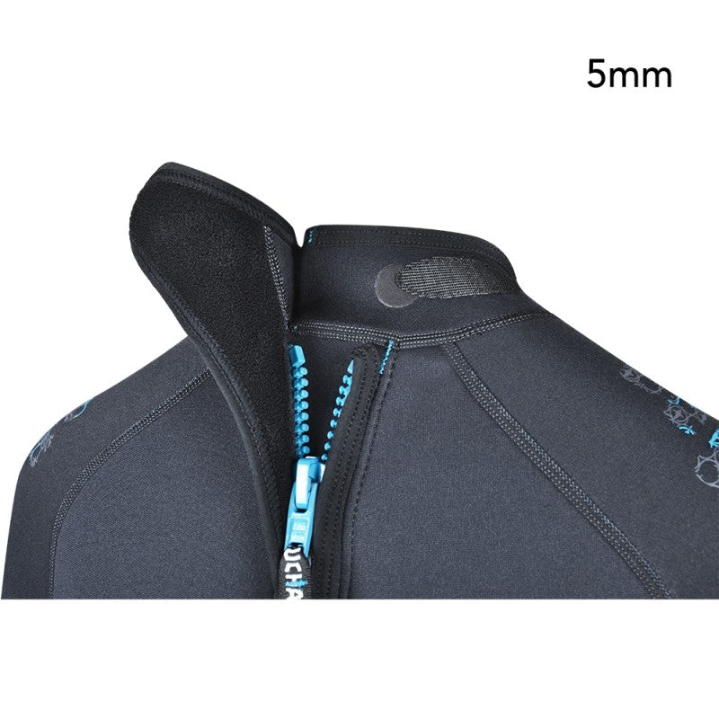 Beuchat Alize 5mm Women's Wetsuit - Premium Neoprene Scuba Diving & Snorkeling Gear for Warm Water Adventures