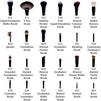 KAYI 24-Piece Professional Makeup Brush Set - Ultra Soft Foundation, Powder & Blush Brushes with Travel Pouch | Perfect for Makeup Artists, Beginners & On-The-Go Beauty