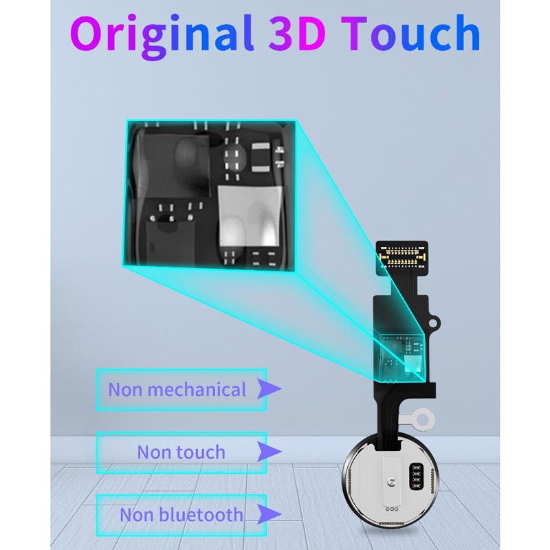 Original iPhone 7/8/7 Plus/8 Plus/SE 2020/SE 2022 Home Button Replacement with Return Function - Gen 6 | Compatible with Multiple iPhone Models | Perfect for DIY Repairs & Screen Replacement Projects