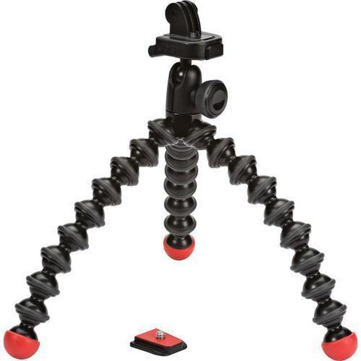 Joby Gorillapod Action Tripod - Flexible Tripod Stand for GoPro, DSLR & Smartphones - Perfect for Vlogging, Travel & Outdoor Adventures