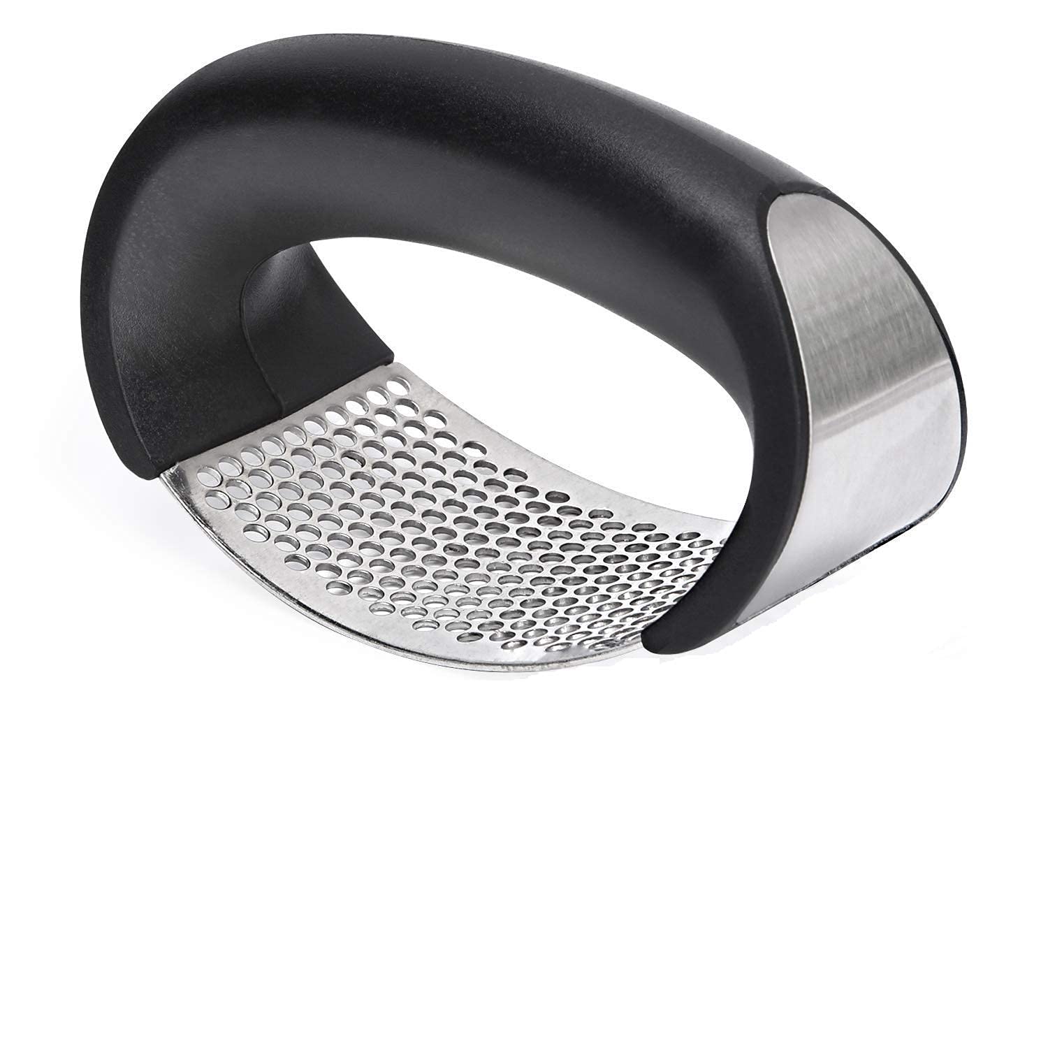 Premium Stainless Steel Garlic Press & Crusher - Heavy Duty Garlic Chopper for Kitchen - Perfect for Cooking, Baking & Meal Prep