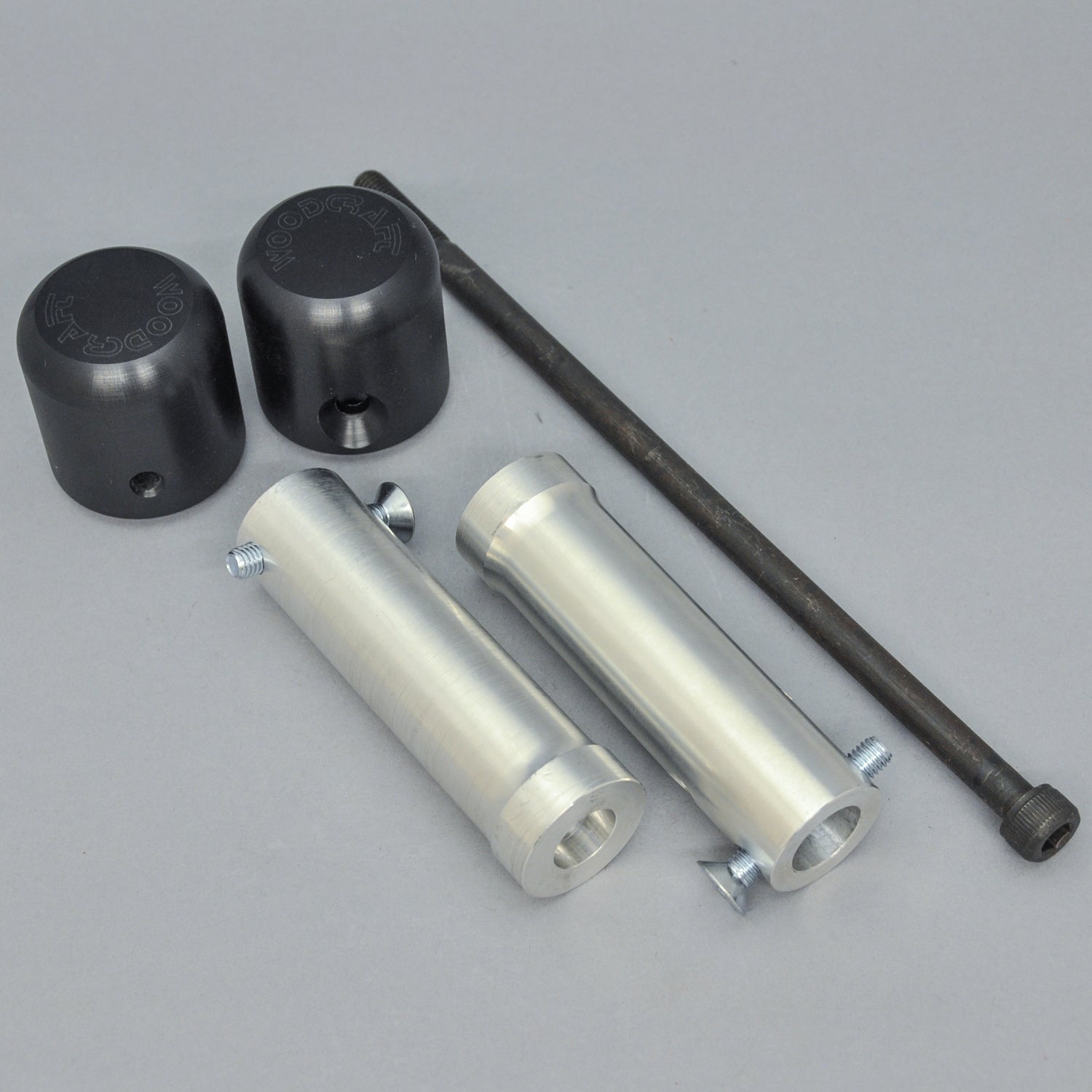 Kawasaki Ninja 300 Frame Slider Kit (2013-2017) - 50-0130 Under Bodywork Protection with Replaceable Pucks | Motorcycle Crash Protection for Track & Street Riding