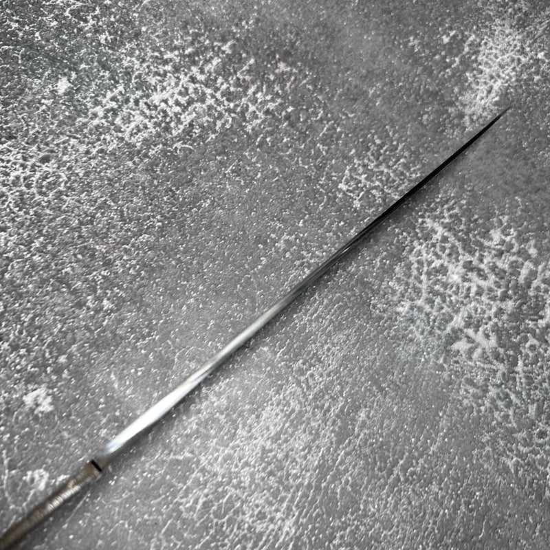Premium Yoshikazu Tanaka Blue #1 Damascus 210mm Gyuto Knife - No Handle - High Carbon Steel Japanese Chef Knife for Slicing, Dicing & Precision Cutting - Perfect for Professional Chefs & Home Cooks