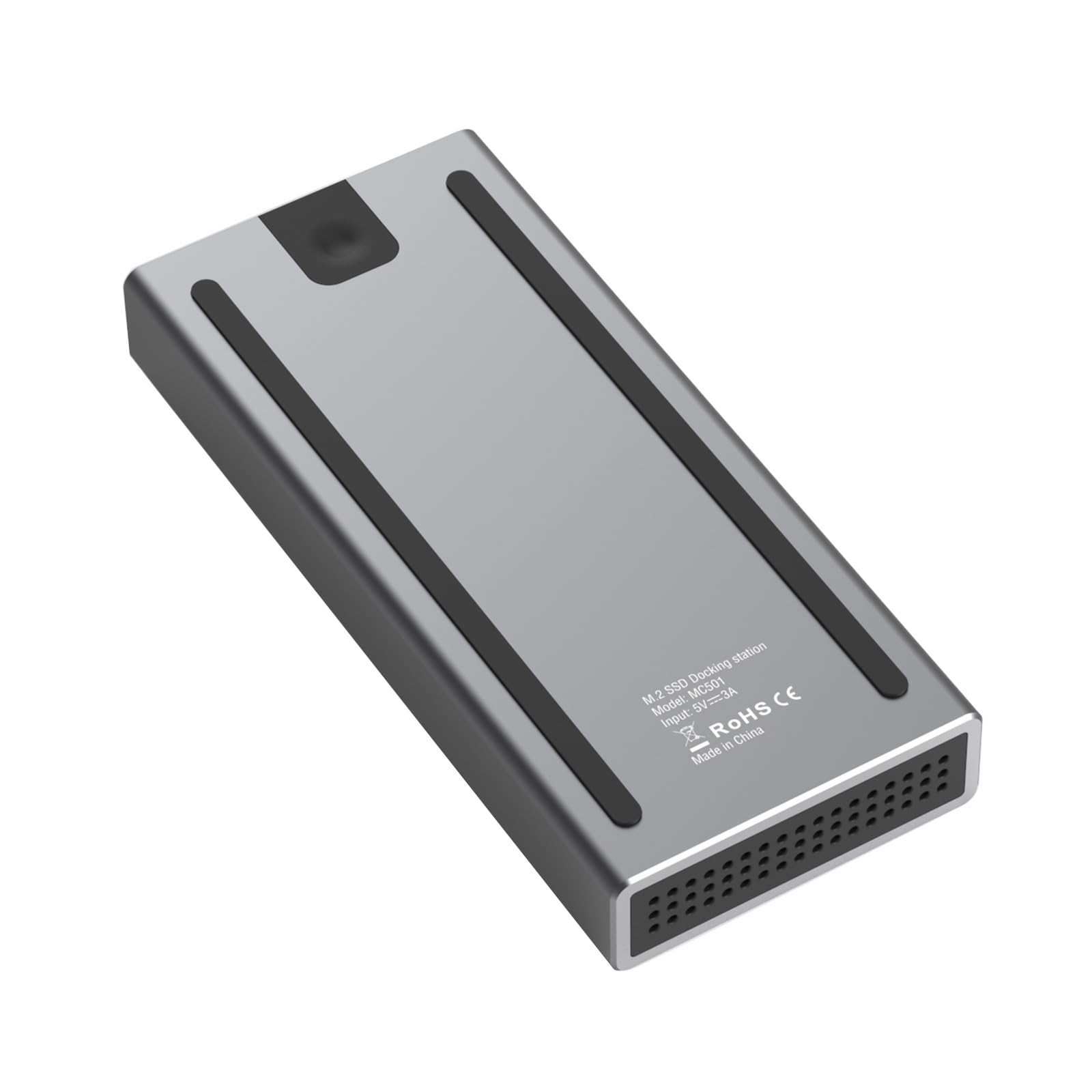 SANRLO USB C Hub with M.2 NVMe SSD Enclosure - 4K HDMI Adapter, 10Gbps USB-C, 2 USB Ports for Laptop & Monitor - Compact Docking Station with Heat Dissipation | Perfect for Home Office, Gaming & Video Editing