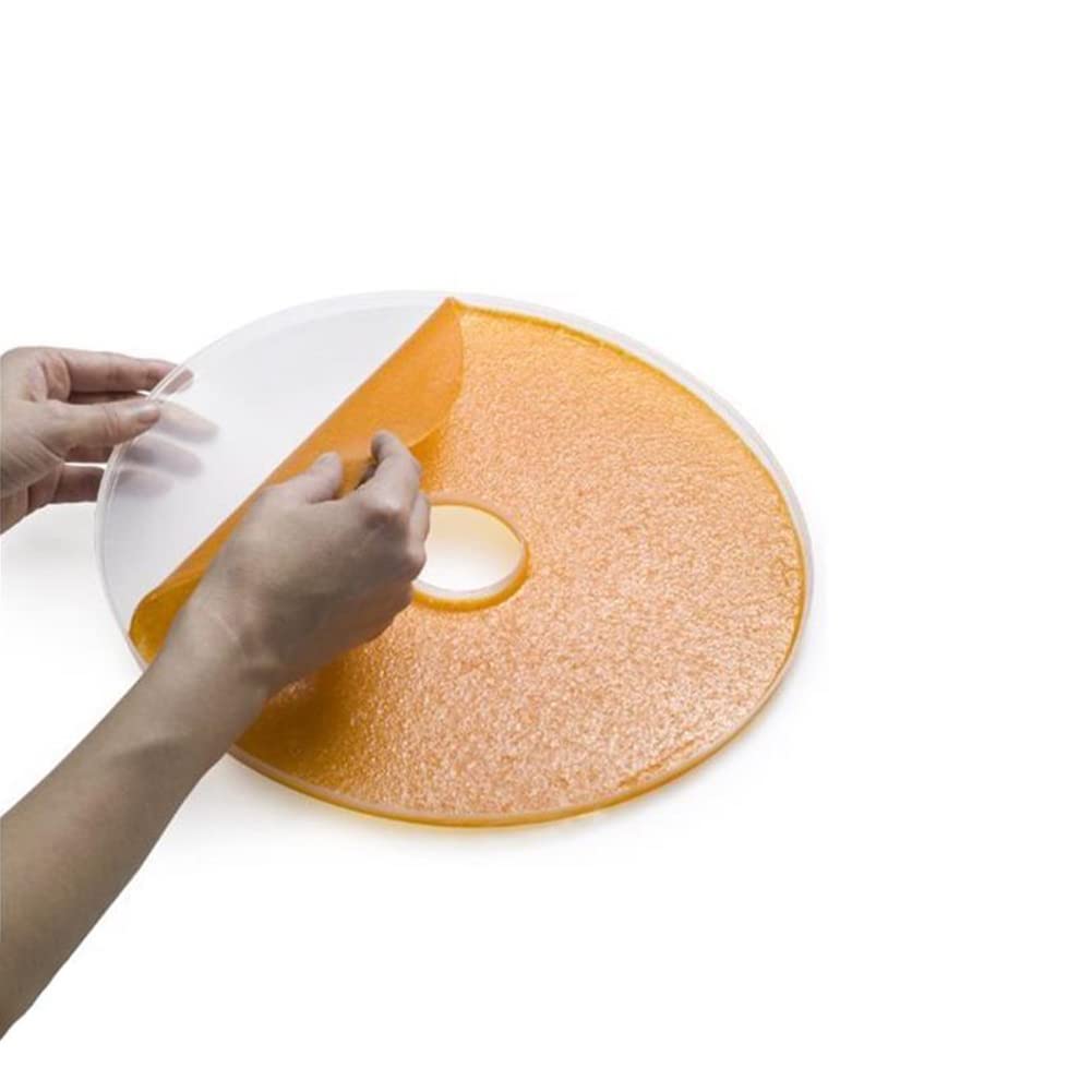Non-Stick Round Silicone Dehydrator Sheets for Fruit Leather & Roll-Ups - Perfect for Food Dehydrators, Healthy Snacks, and DIY Fruit Roll-Ups at Home