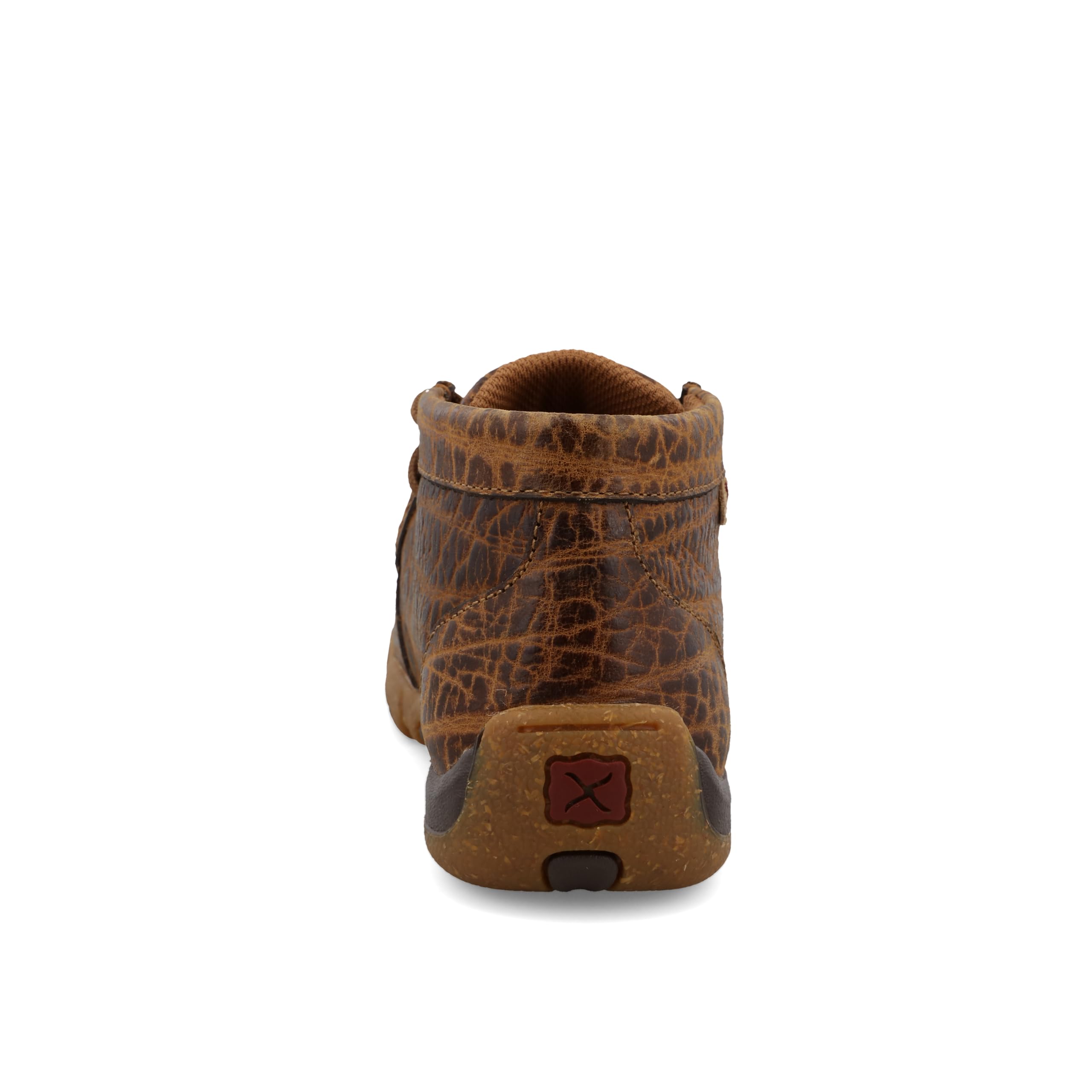 Twisted X Kids Golden Elephant Print Chukka Driving Moccasins - Comfortable & Stylish Boys & Girls Casual Shoes for School, Play & Everyday Wear