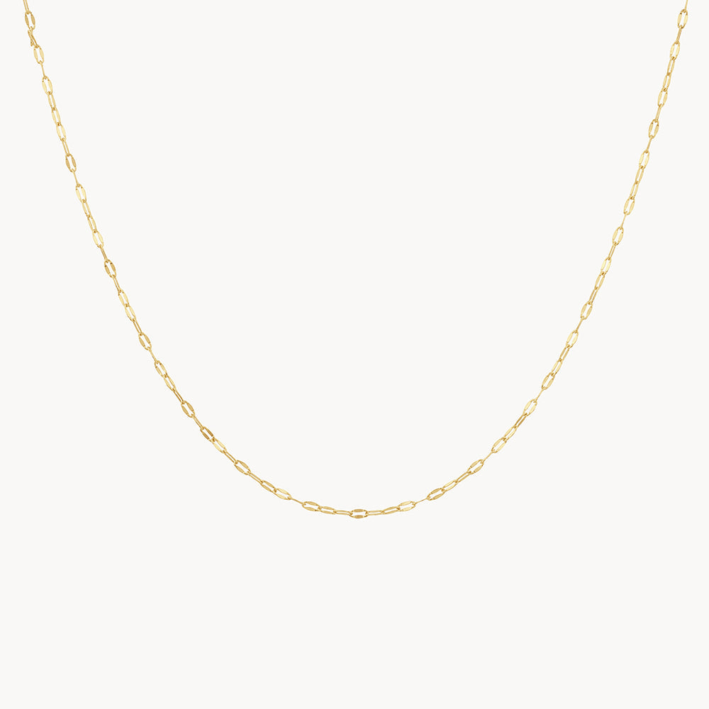Luxury Gold Mirror Chain Necklace for Women - Elegant Fashion Jewelry Gift for Parties, Weddings & Special Occasions