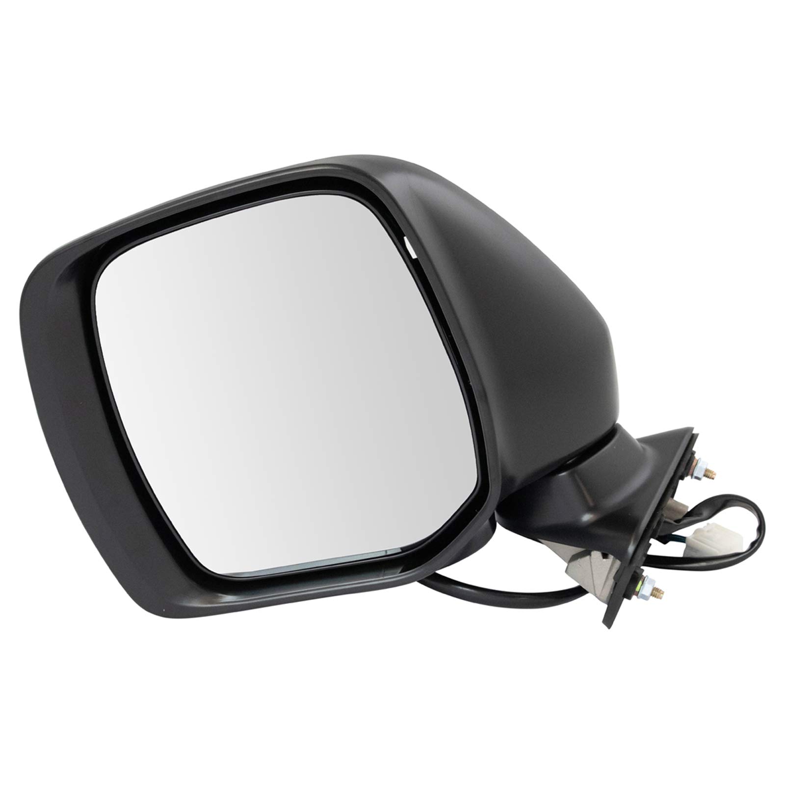 TRQ Left Side Mirror Replacement for 2011-2017 Nissan Quest - Driver Side Power Adjustable NI1320280 - Perfect for Parking & Lane Changes