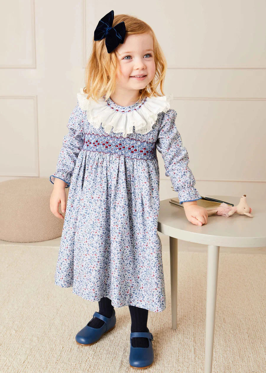 Penelope Floral Dress for Baby Girls - Cute Floral Print Baby Dress for Special Occasions & Photoshoots