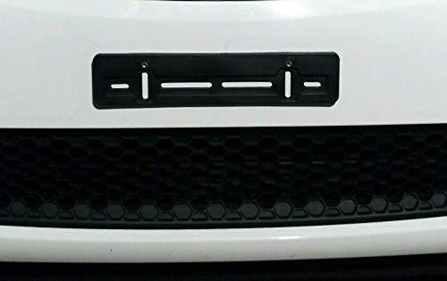 Daewoo Front License Plate Holder Bracket Kit - Universal Fit for All Models (Includes 6 Screws & 2 Built-In Nuts) | Durable Car Accessories for Secure Bumper Mounting | Perfect for Vehicle Registration Compliance & Customization (20-Pack)