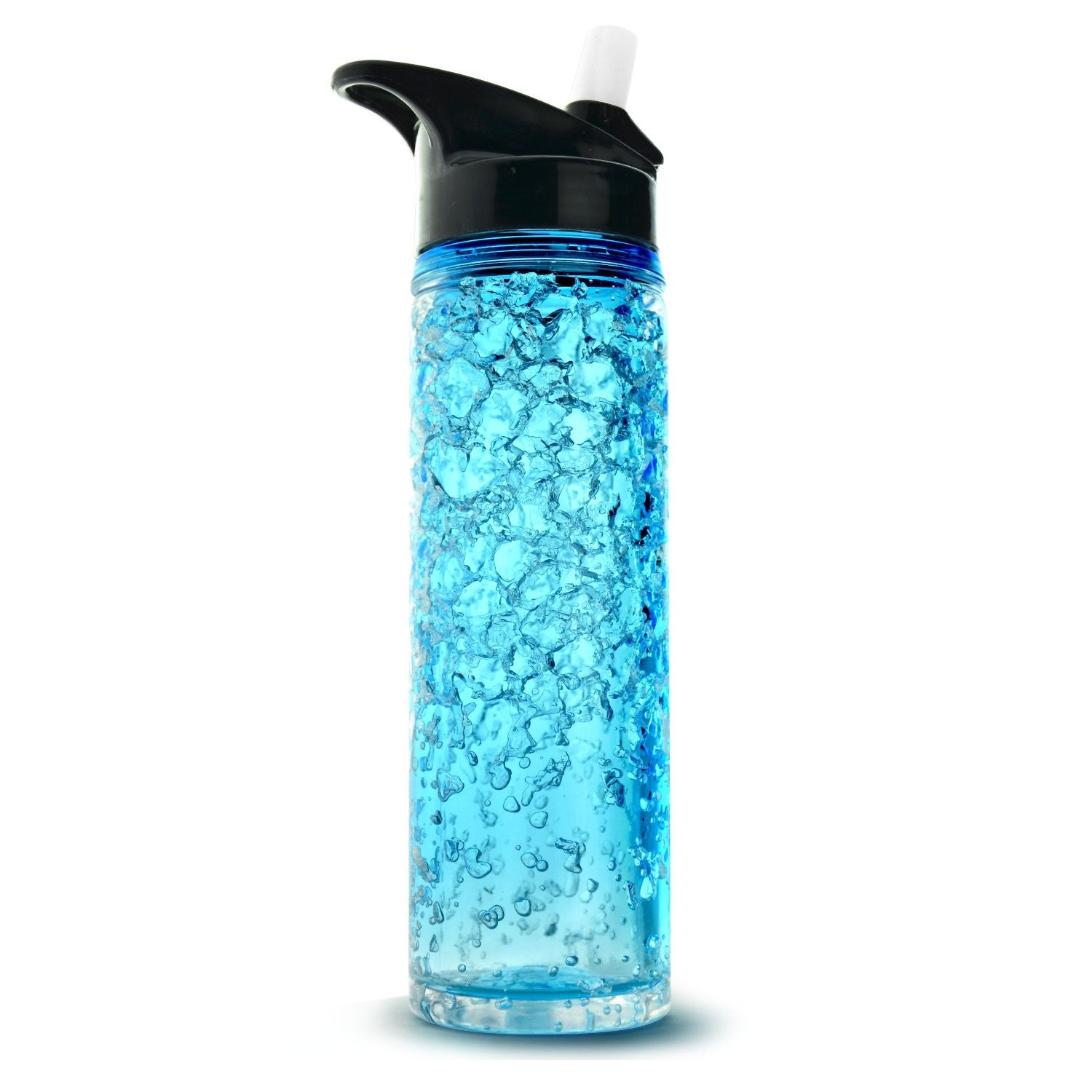 Asobu Perma Frost Stainless Steel Water Bottle - 20oz Insulated Thermos for Hot & Cold Drinks - Leakproof & Durable for Gym, Hiking, Travel & Office Use