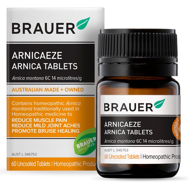 Brauer Arnicaeze Arnica Cream for Pain Relief & Bruises - Natural Homeopathic Remedy for Muscle Soreness, Joint Discomfort & Swelling - Perfect for Athletes, Post-Workout Recovery & Everyday First Aid