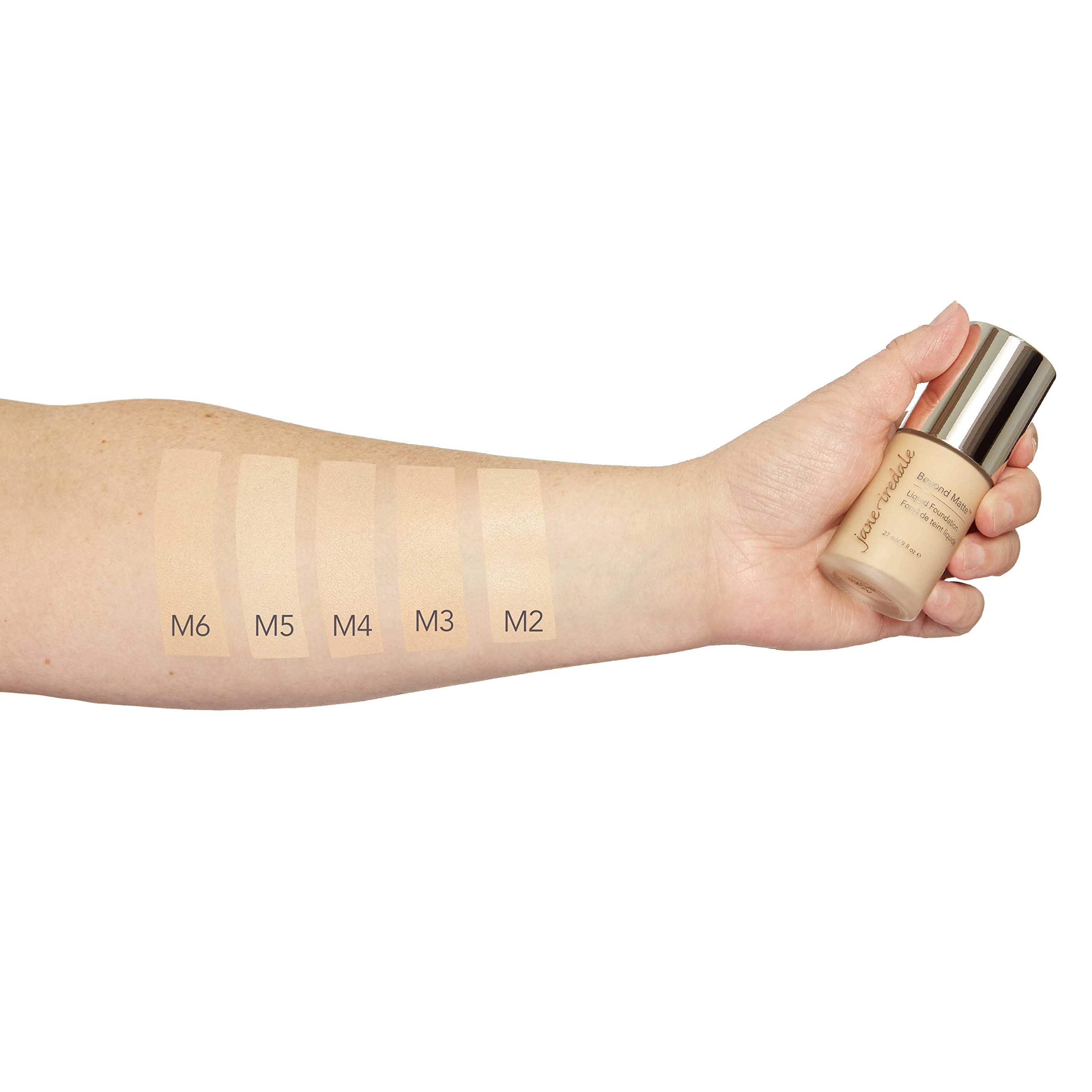 Jane Iredale Beyond Matte 3-in-1 Liquid Foundation - Lightweight, Buildable Coverage with Semi-Matte Finish | Vegan, Clean & Cruelty-Free Makeup | Perfect for Everyday Wear & Special Occasions