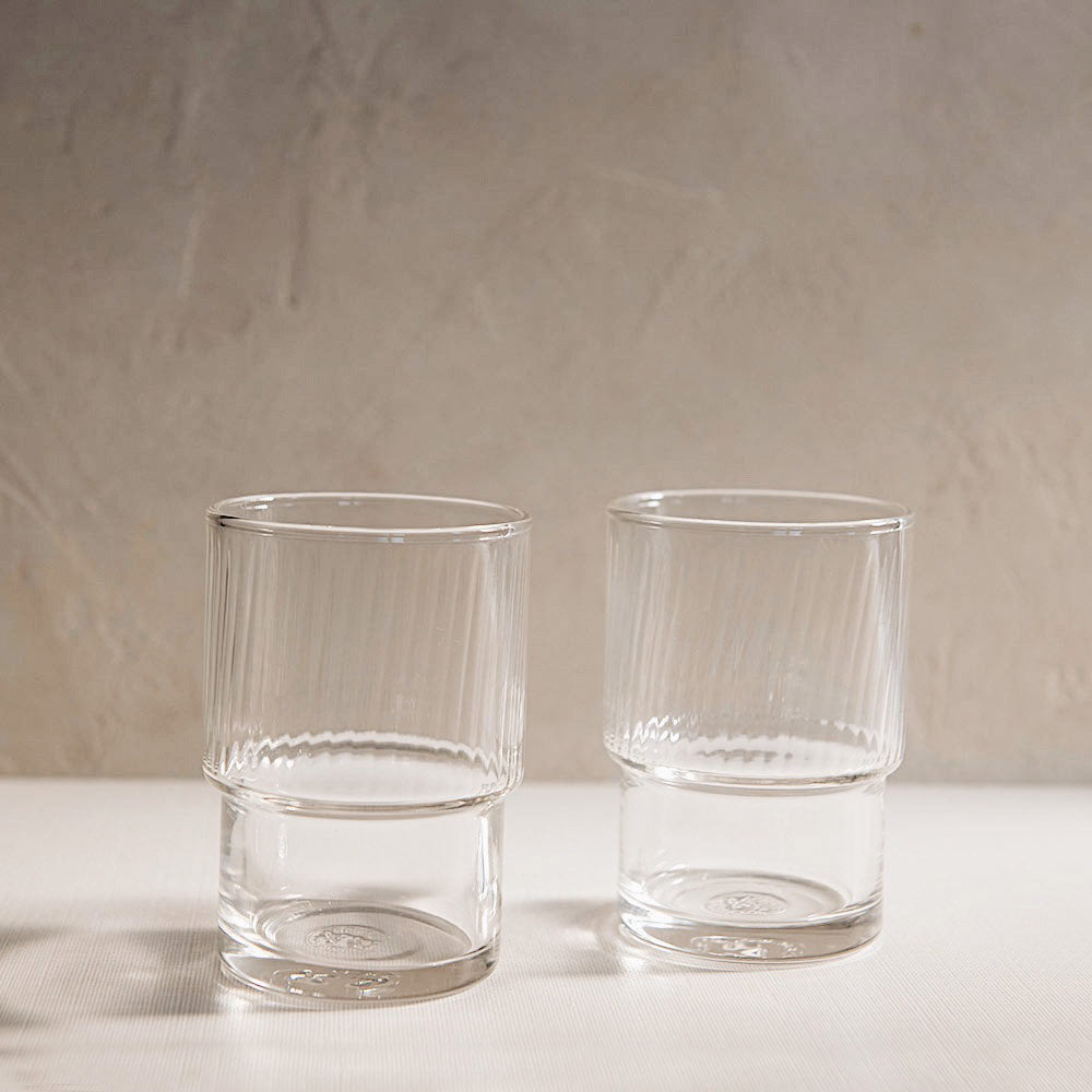 Premium Stackable Glassware Set - 12-Piece Shatter-Resistant Drinking Glasses for Wine, Juice & Cocktails - Perfect for Parties, Dining & Home Entertaining
