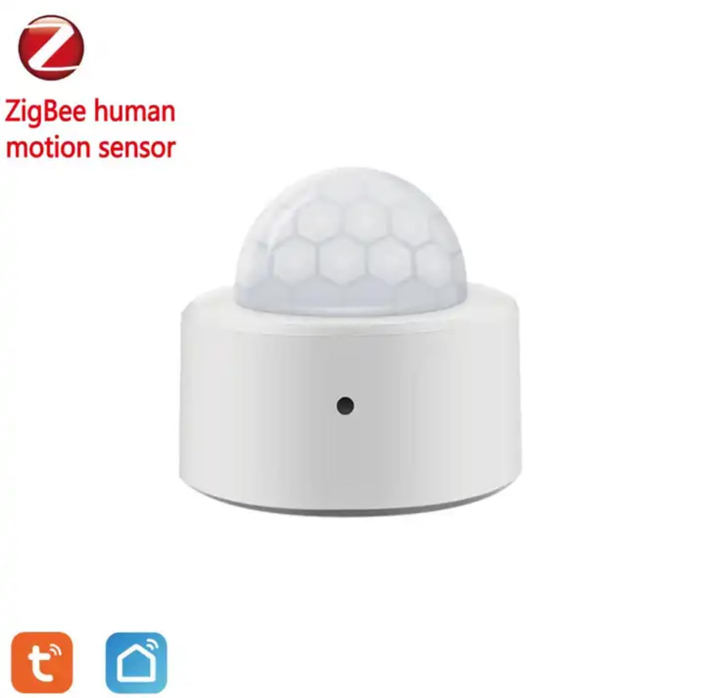 SOLO Smart Zigbee Motion Sensor - Real-Time App Alerts, Alexa & Google Home Compatible, Tuya/SmartLife Control (Zigbee Hub Required) | Home Security & Automation for Doors, Windows & Smart Lighting
