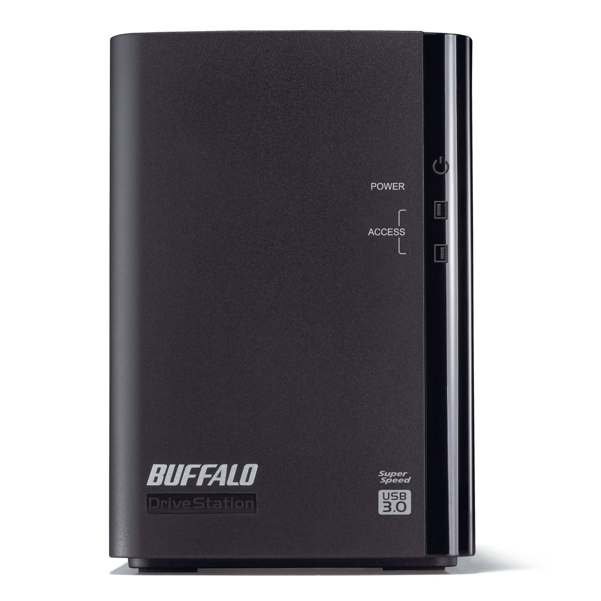BUFFALO DriveStation Duo 2-Bay 8TB (2x4TB) TAA Compliant Desktop External Hard Drive USB 3.2 - High Speed Backup for Home Office, Gaming & Media Storage