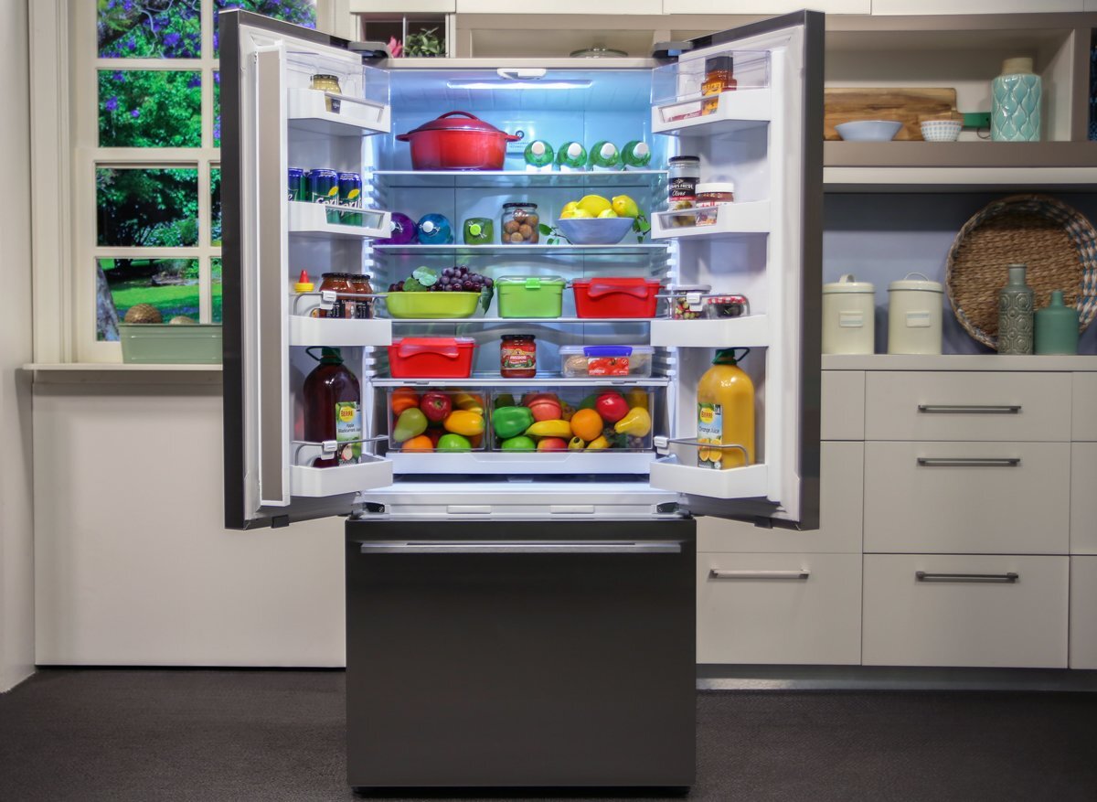Fisher & Paykel 487L French Door Refrigerator RF522ADX5 - Energy Efficient Stainless Steel Smart Fridge for Modern Kitchens & Large Families