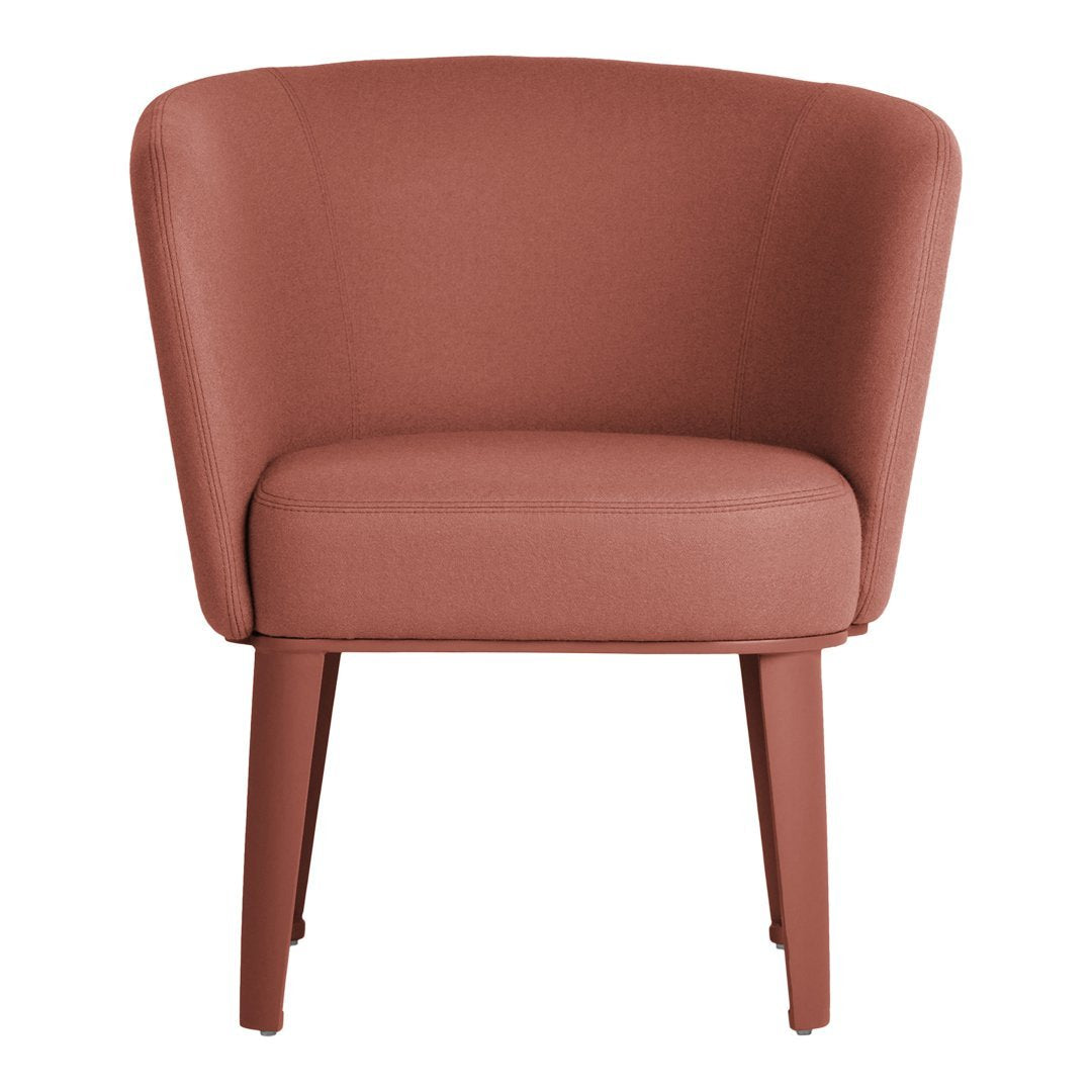Parisotto & Formenton Clara CL 100L/100R Modern Armchair - Mid-Century Design Lounge Chair for Living Room, Office & Reading Nook