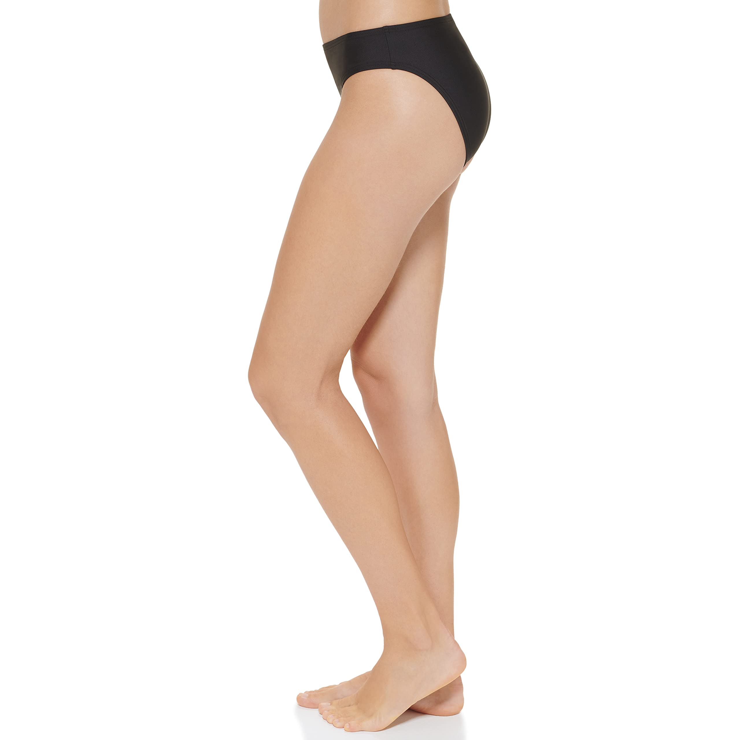 DKNY Women's One-Piece Swimsuit - Black Large Size | Comfortable & Stylish Swimwear for Beach, Pool & Vacation | Perfect for Summer Swim, Resort Wear & Water Activities