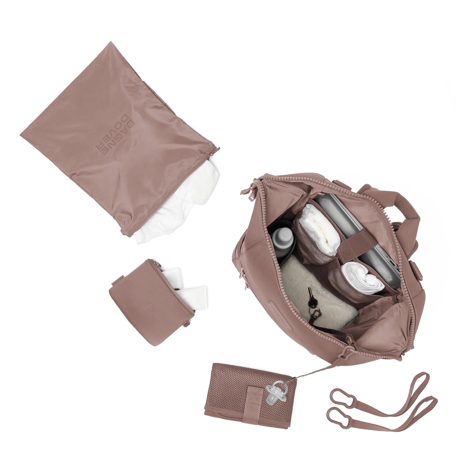 Dagne Dover Indi Large Diaper Bag - Stylish & Spacious Baby Bag for Moms, Perfect for Travel, Daycare & Everyday Use