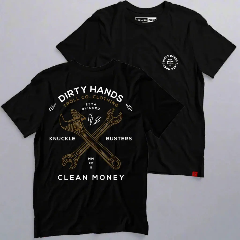 DHCM Twisting Wrenches Tee - Funny Mechanic T-Shirt for Car Lovers - Perfect for Auto Shops, DIY Projects & Gifts