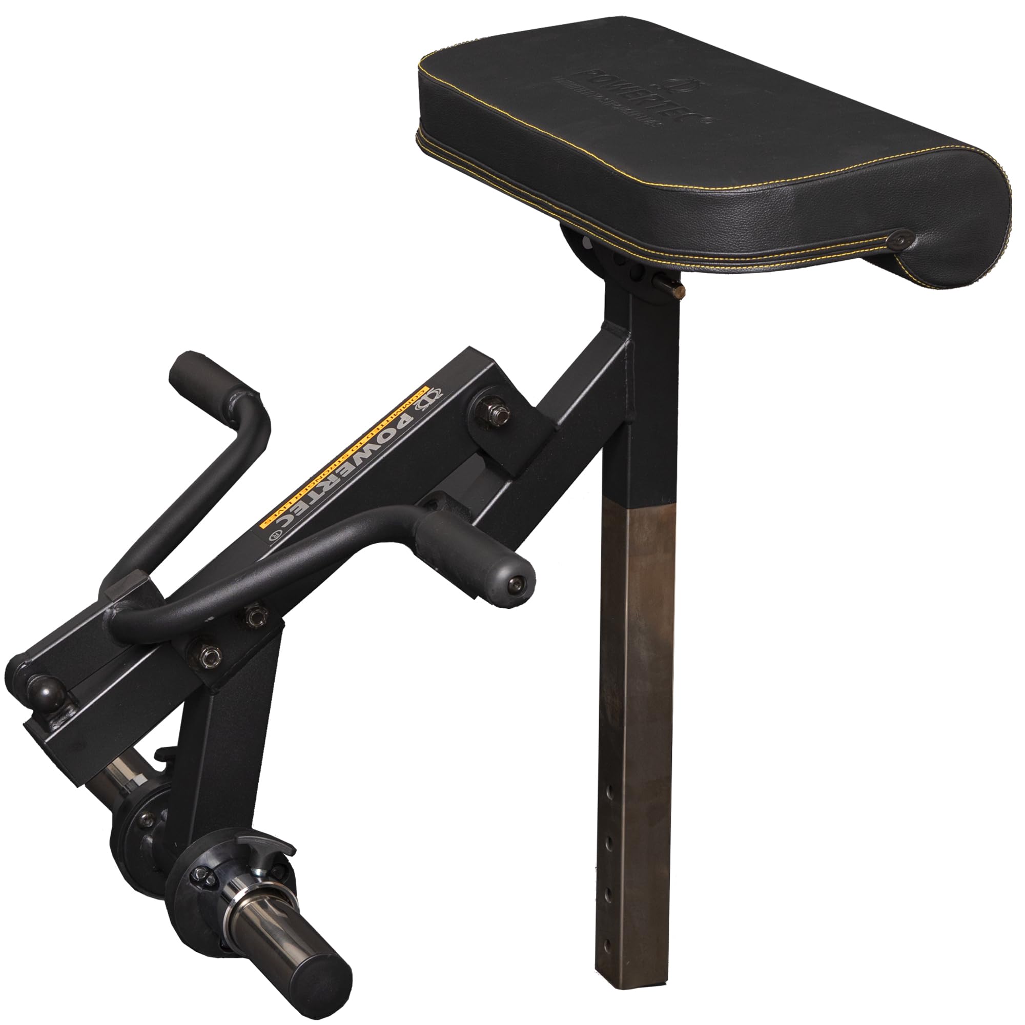Powertec Fitness Workbench Curl Weight Machine Attachments - 200 lbs Capacity Bicep Curl Equipment for Powertec Workbenches - Premium Home Gym Accessories for Strength Training & Muscle Building