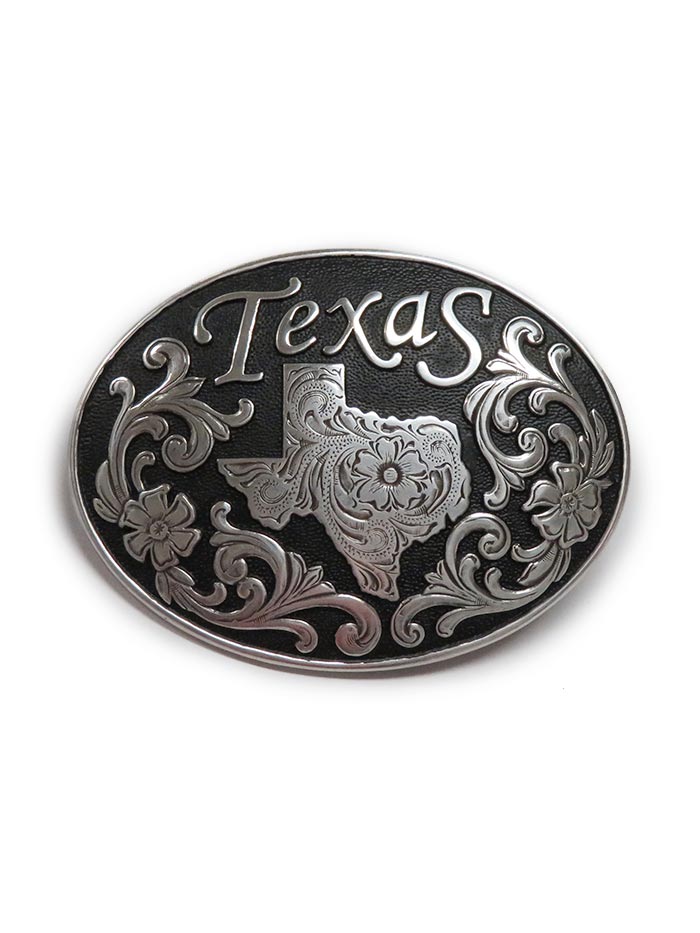Nocona 37674 Texas State Oval Belt Buckle for Men - Western Style Cowboy Belt Accessory - Perfect for Rodeo, Country Music Festivals & Western Fashion