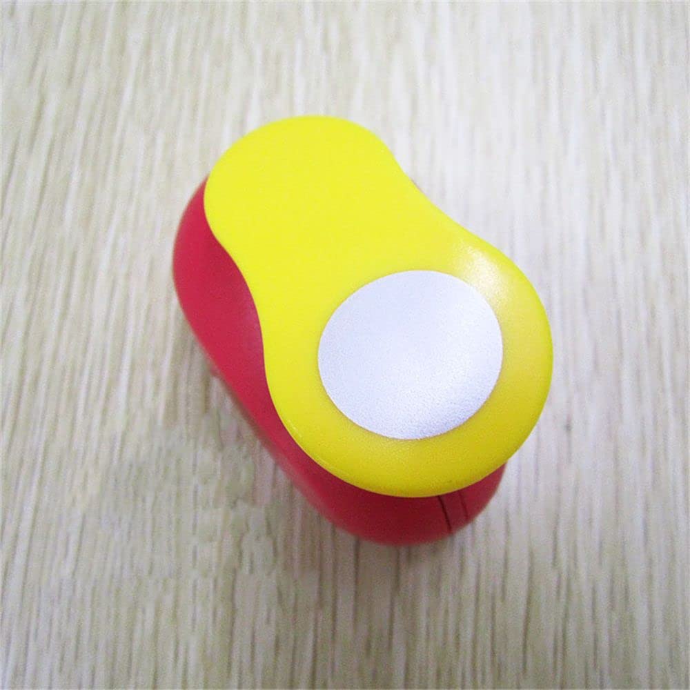 HUOFU 25mm Mini Round Scrapbook Hole Punch - Circle Paper Punch for Cardstock, Gift Wrapping, Greeting Cards & DIY Crafts - Perfect for Scrapbooking, Card Making, and Gift Packaging Projects