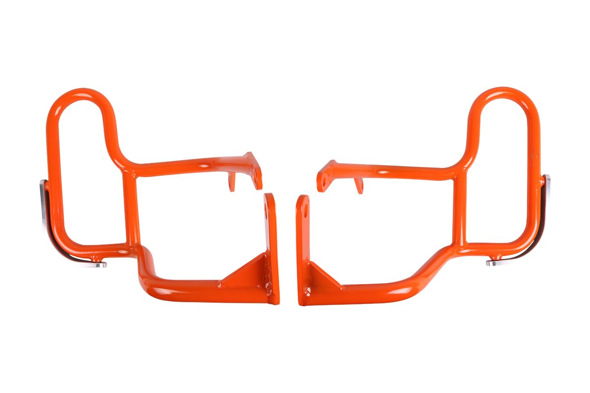 T-Rex Racing Motorcycle Luggage Guards for KTM 1190 Adventure & 1290 Super Adventure R/S/T - Durable Orange Side Case Protectors | Perfect for Off-Road Touring & Adventure Riding
