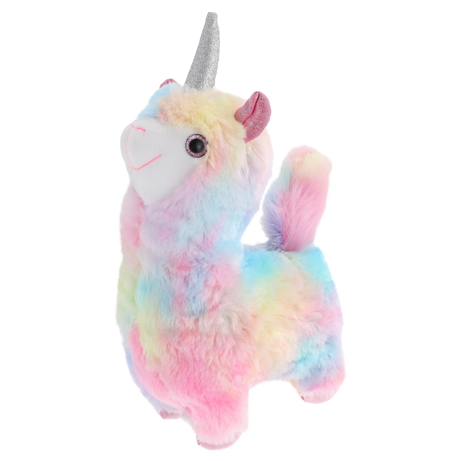 LUOZZY Alpaca Plush Stuffed Animal Toy - Soft Cartoon Alpaca Doll for Kids, Birthday Gift, Christmas Present | Perfect for Cuddling, Nursery Decor & Children's Playtime