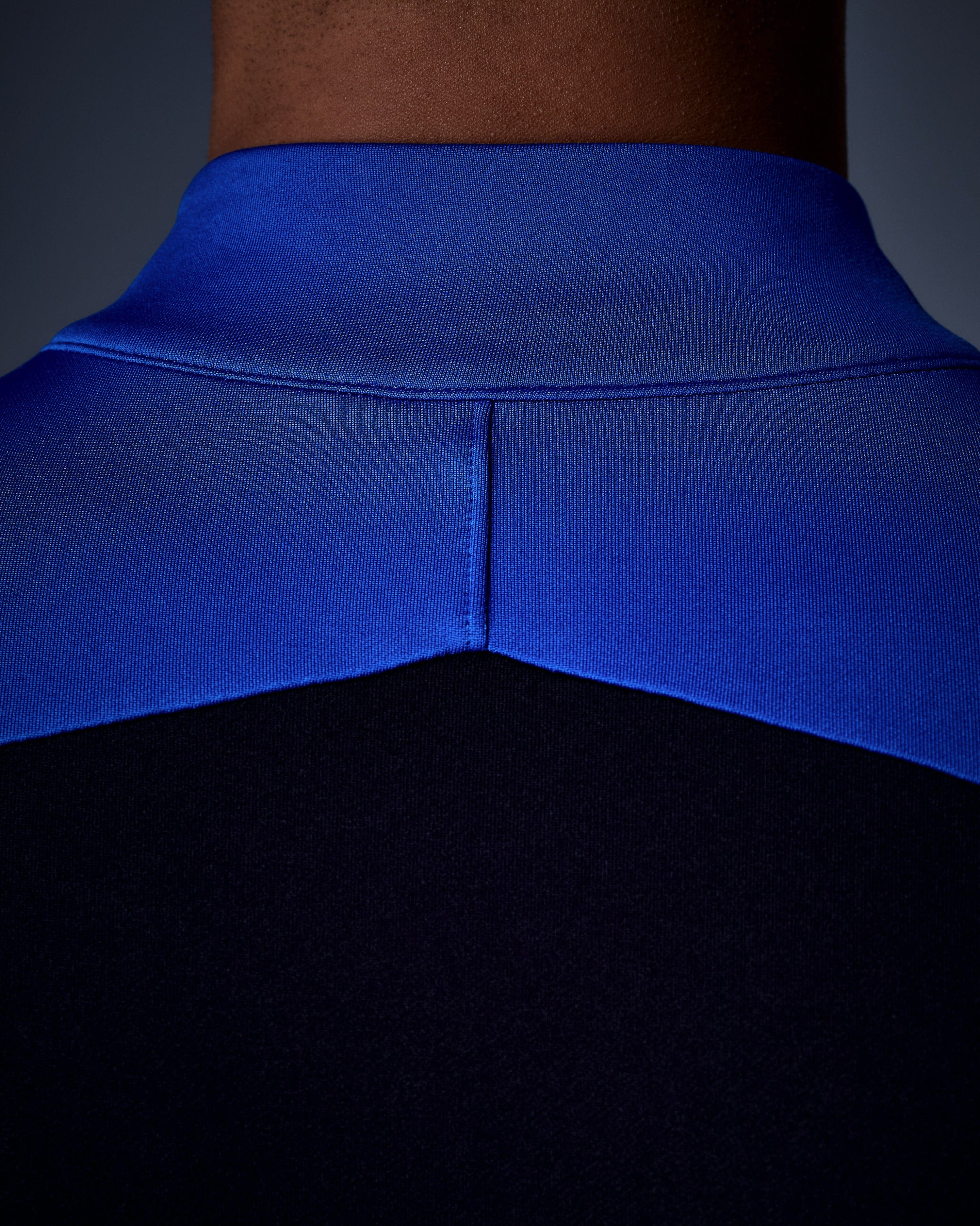 SPZM 01 Quarter Zip Midlayer Fleece Jacket - Black & Blue Color Options | Warm Lightweight Layering for Hiking, Running & Outdoor Activities
