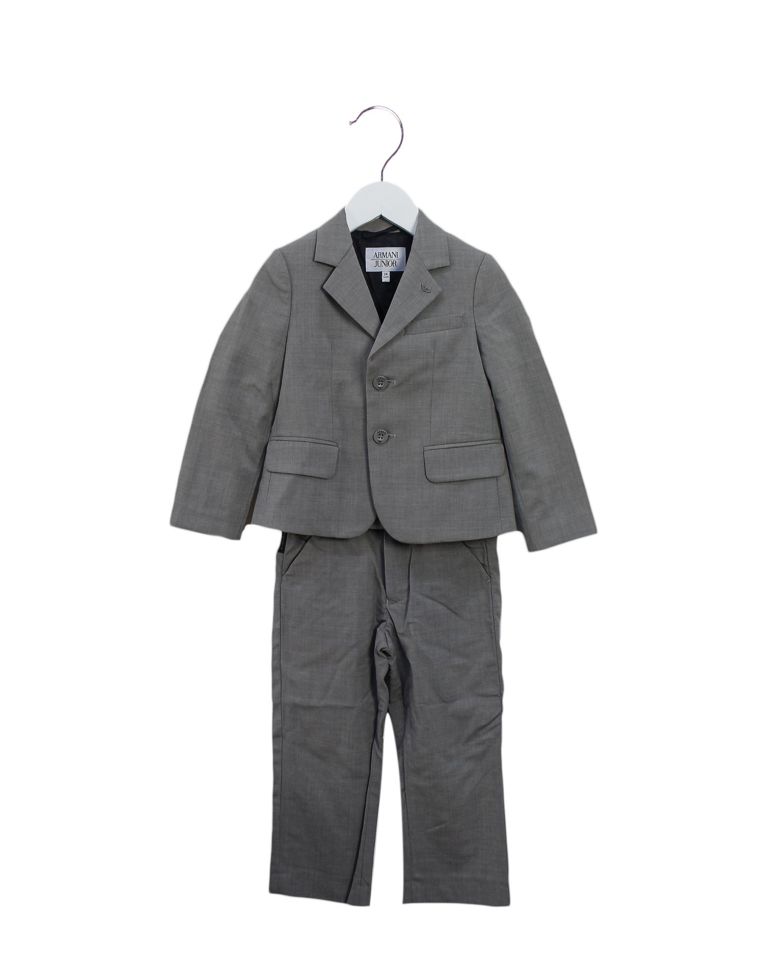 Armani Boys Suit 2T (94cm) - Premium Toddler Formal Wear for Weddings, Parties & Special Occasions