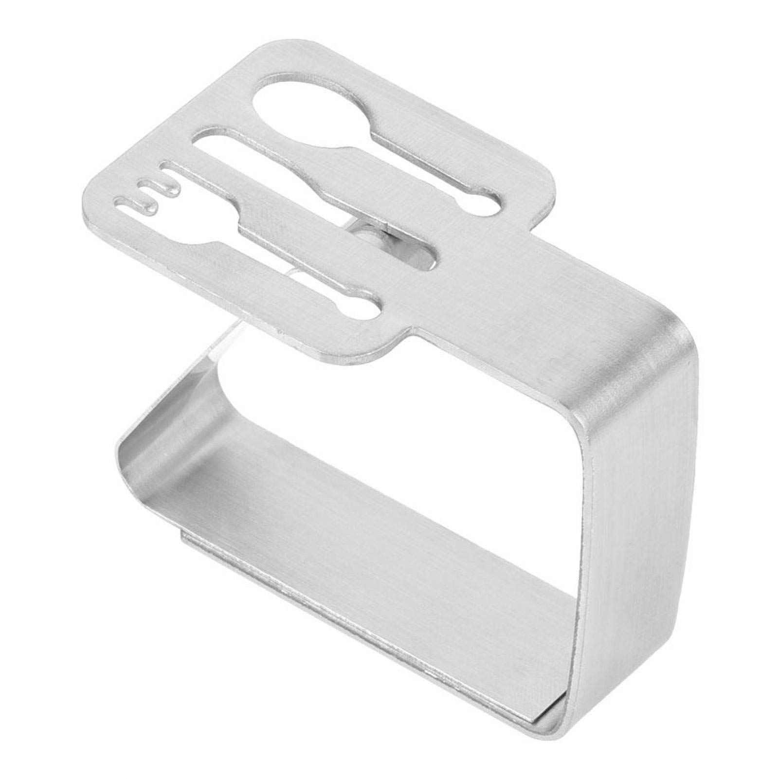 Stainless Steel Tablecloth Clips - Heavy Duty Non-Slip Table Clamps for Outdoor Picnic, Restaurants & Weddings | Perfect for Securing Table Linens on Windy Days or Formal Events (Set of 12)