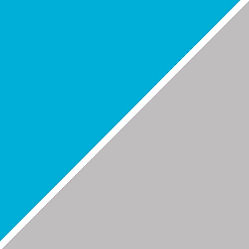 Cyan Blue/Light Grey
