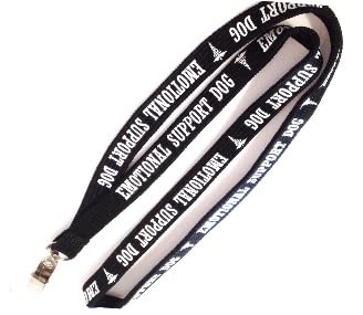 Emotional Support Dog ID Card Holder Lanyard - Durable Pet Accessory for Service Animals, ESA Dogs & Training - Perfect for Travel, Therapy Sessions & Daily Use