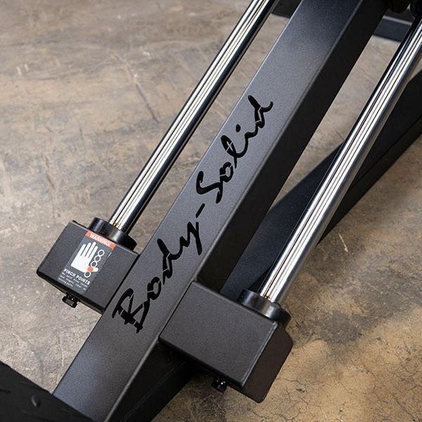 Body Solid Compact Leg Press Machine for Home Gym - Strength Training Equipment for Legs & Glutes | Perfect for Small Spaces & Home Workouts