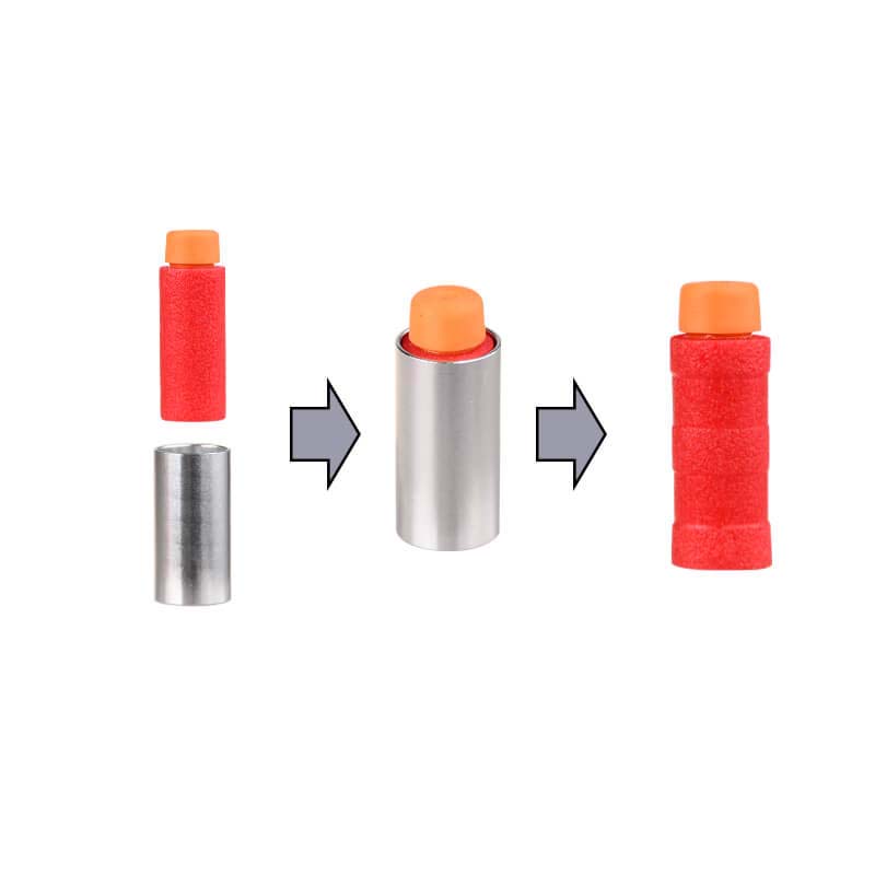 Professional Worker Three Ring Bamboo Short Darts Mould - Perfect for DIY Crafting, Dart Making & Home Bar Games